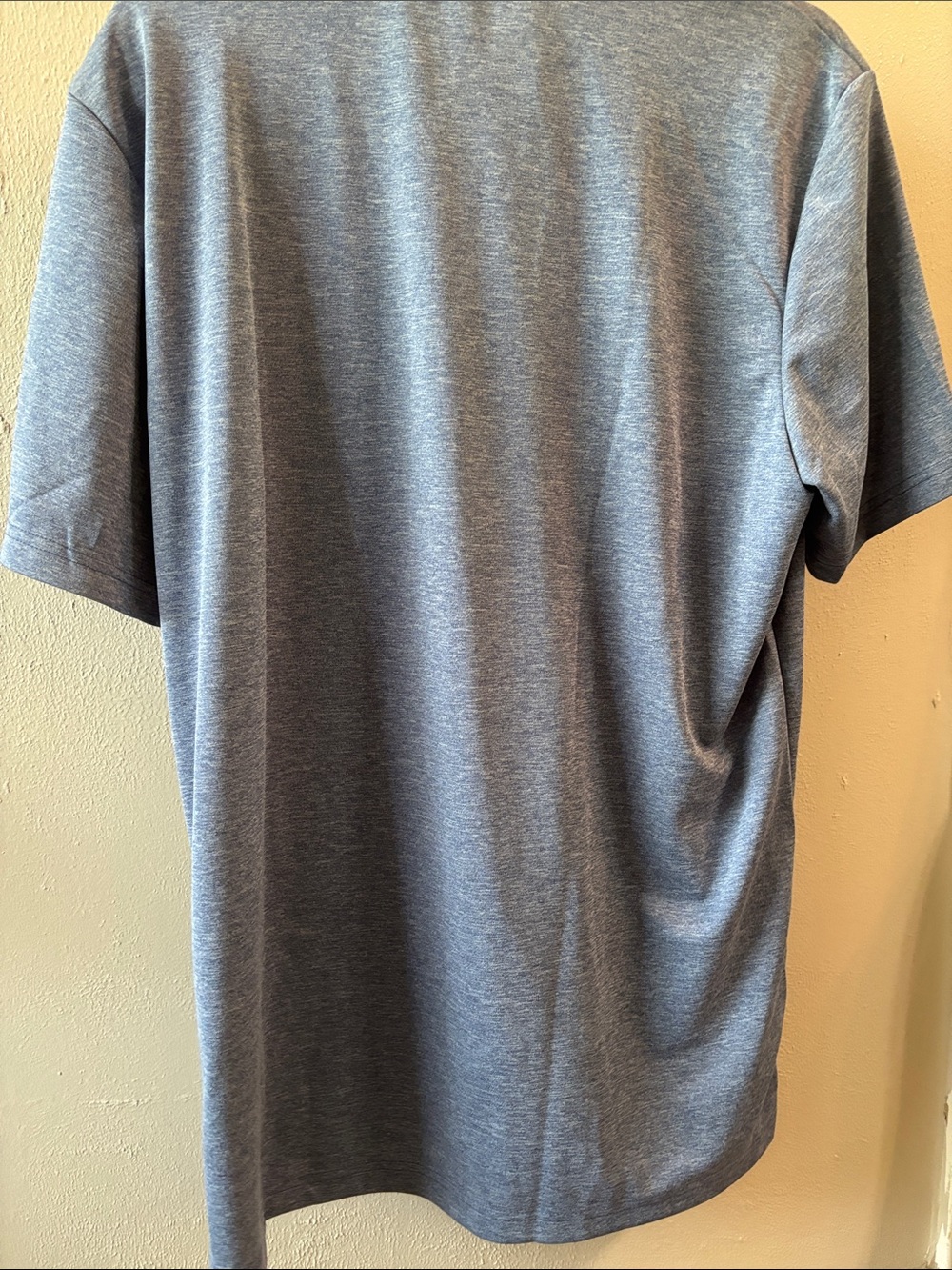 Adidas Men’s Heather blue Polo Shirt - Picture 6 of 7